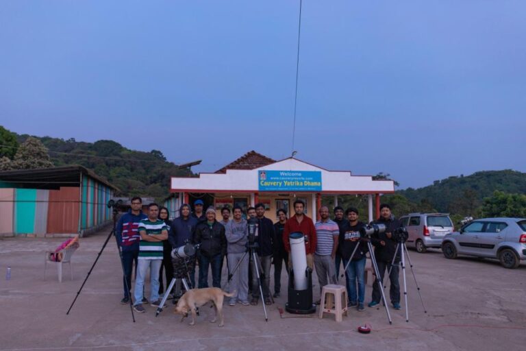 Star party at Coorg in February 2020.